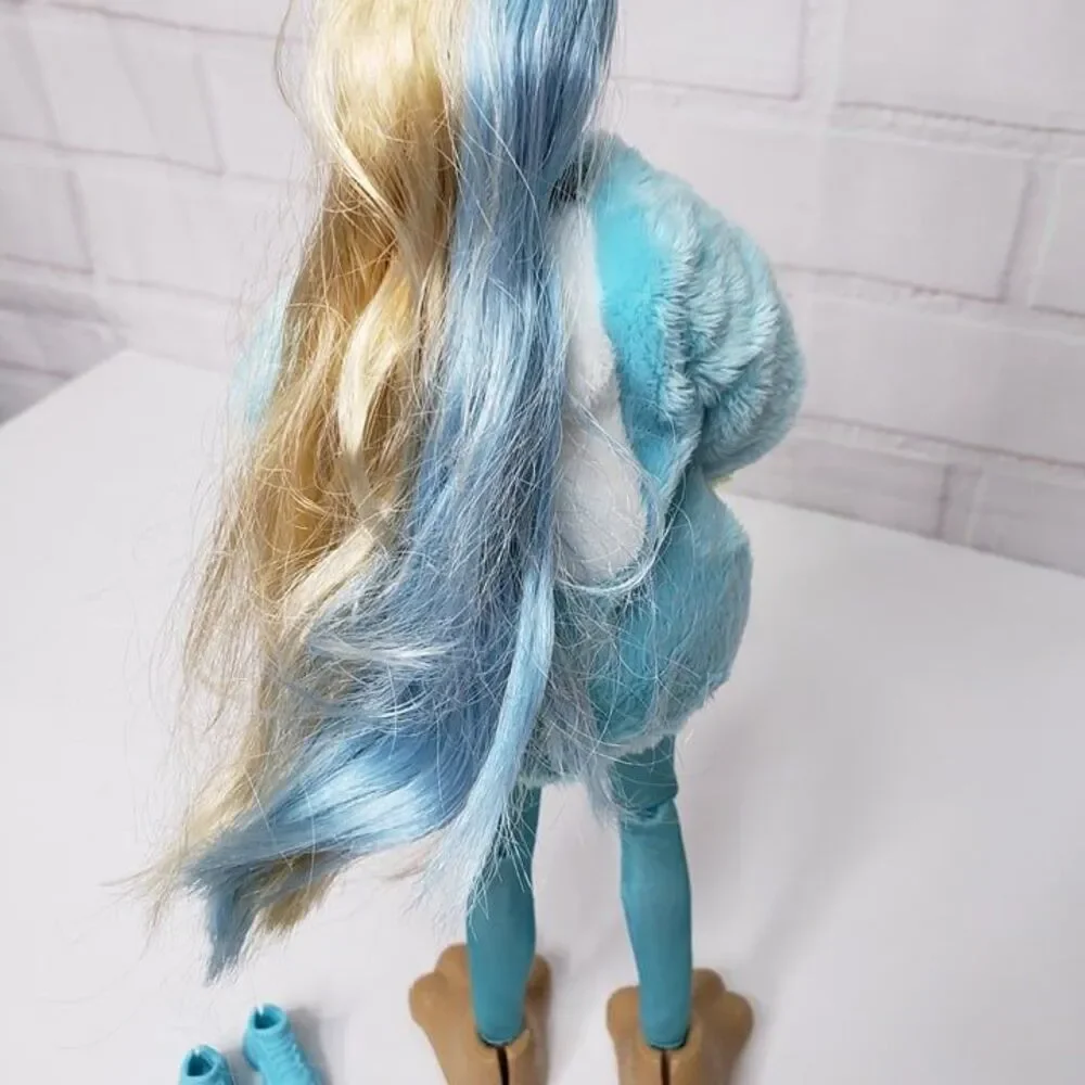 Barbie Cutie Reveal Doll Teddy Bear as Dolphin Plush Costume Toy HRK25 Loose